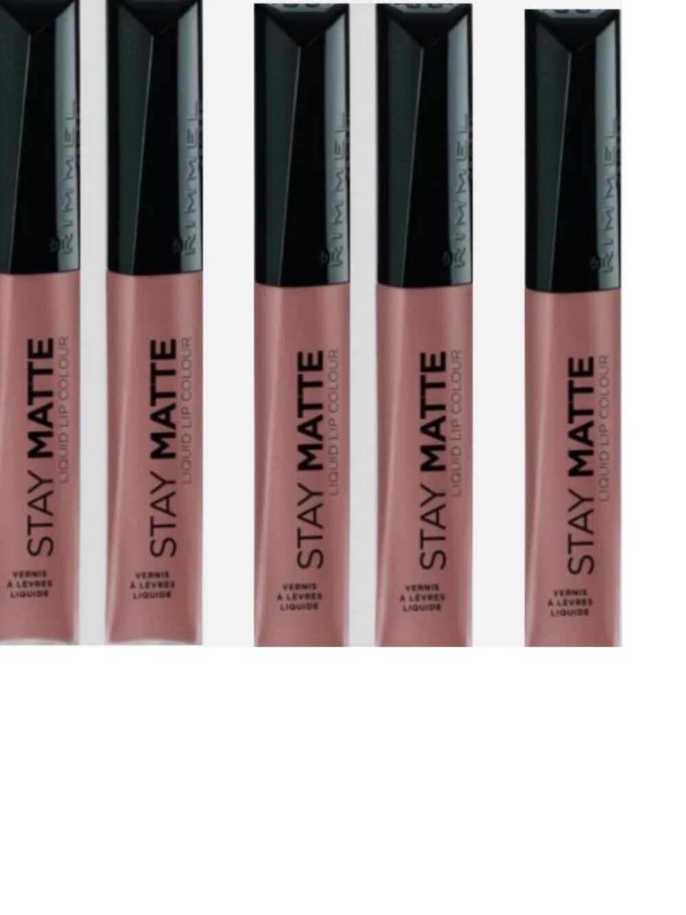 Rimmel Stay Matte Liquid Lip Color 710 LATTE TO GO 5PK